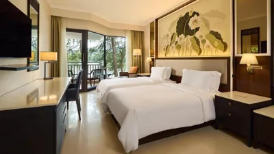 Deluxe doppia con letti singoli e vista sulla laguna — Dusit Thani Laguna Phuket